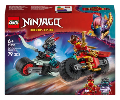 Klocki LEGO® LEGO Ninjago 71838 Wyścig motocyklowy Kaia